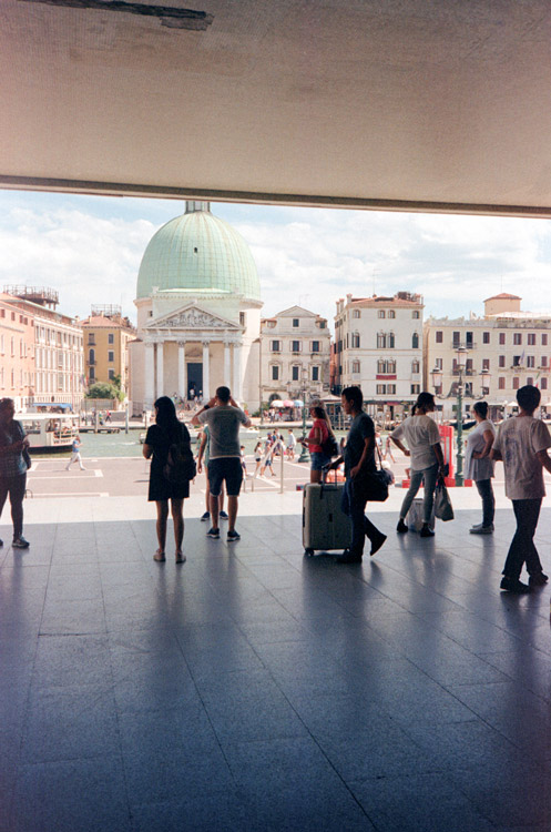 Bahnhofsankunft Venedig